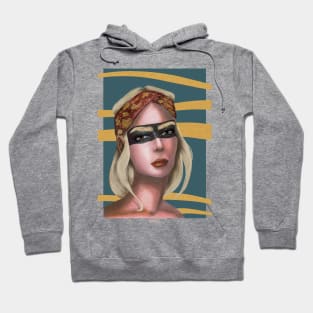 masked girl Hoodie